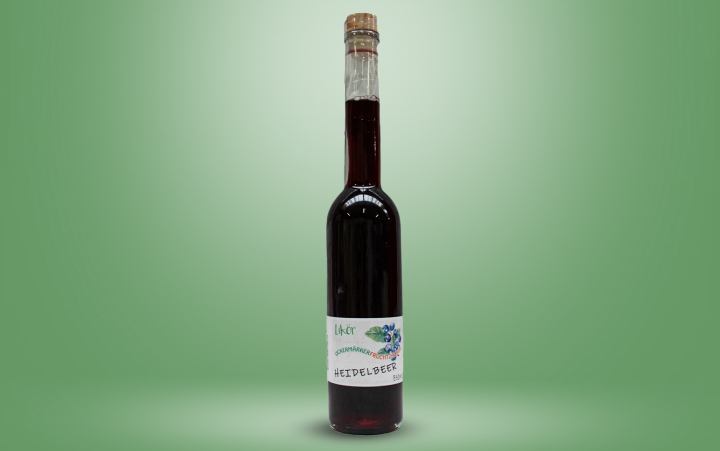 Heidelbeerlikör 15% vol. Flasche 0,35l