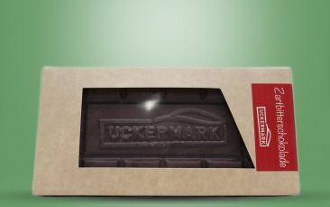 Uckermark-Schokolade, Zartbitter Tafel 100g