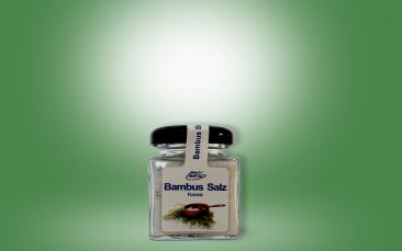 Bambus Salz Glas 50g