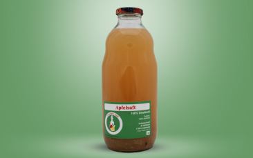 Apfel-Direktsaft Flasche