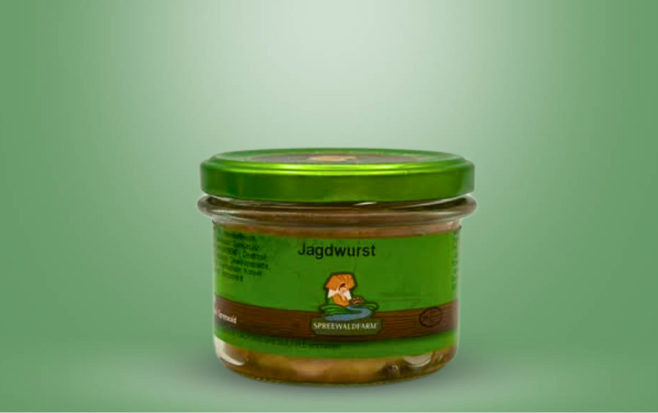 Spreewälder Jagdwurst im Glas 250g