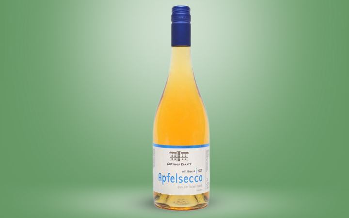 Apfelsecco Rosé, trocken Flasche 0,75l