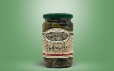 Pfeffergurken, pikant im Glas 370ml