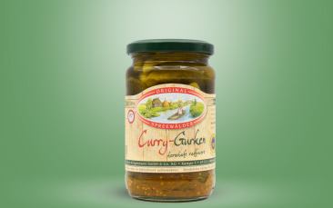 Curry-Gurken, herzhaft raffiniert 370ml