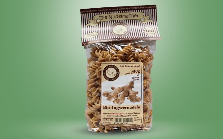 Bio-Ingwernudeln Tüte 250g