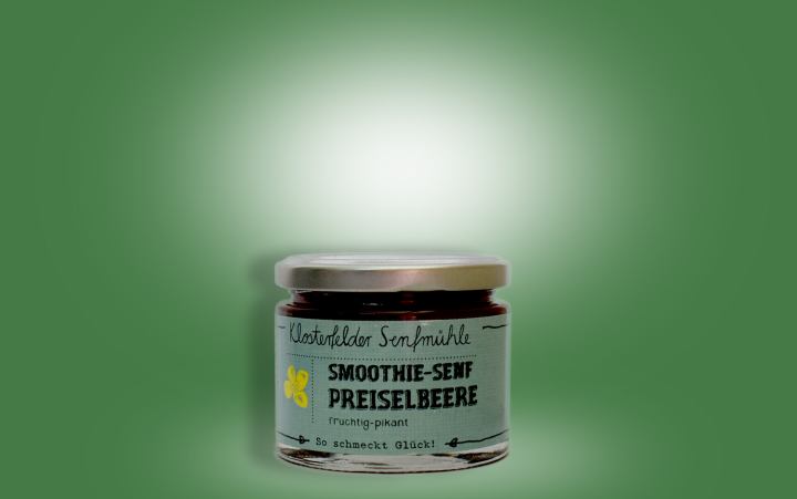 Smoothie-Senf Preiselbeere Glas 150g