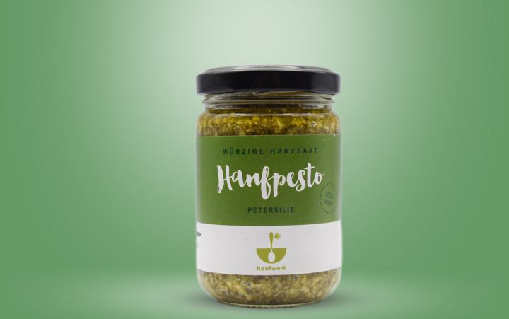 Bio-Hanfpesto Petersilie Glas 135g