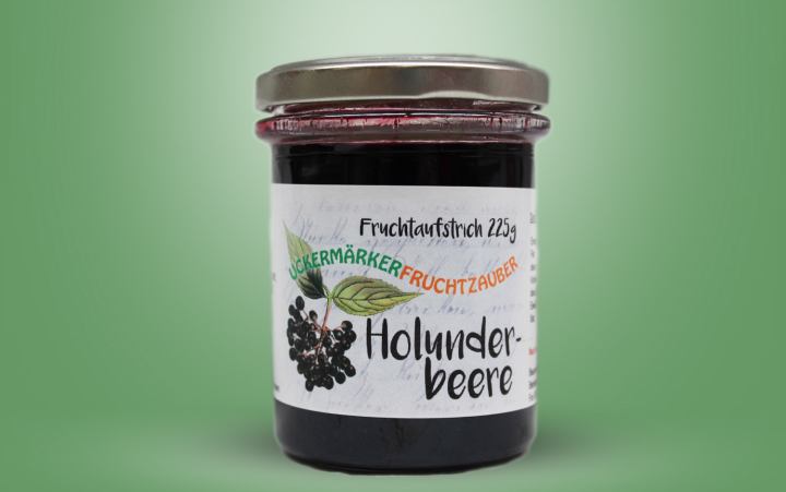 Holunderbeere-Aufstrich Glas