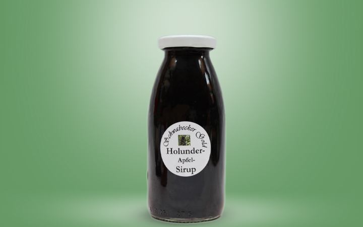 Holunder-Apfel Sirup Flasche 0,25l