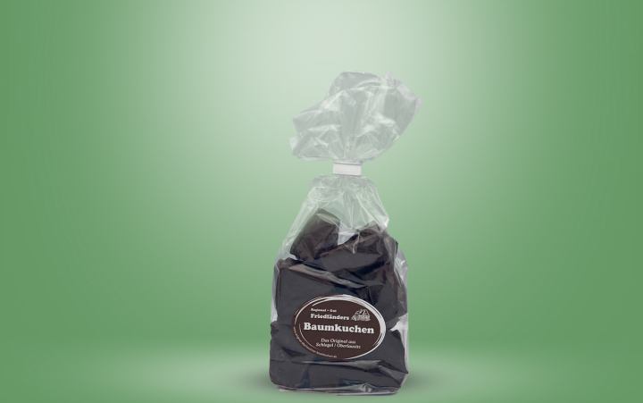 Baumkuchen-Spitzen 150g Tüte, Zartbitter