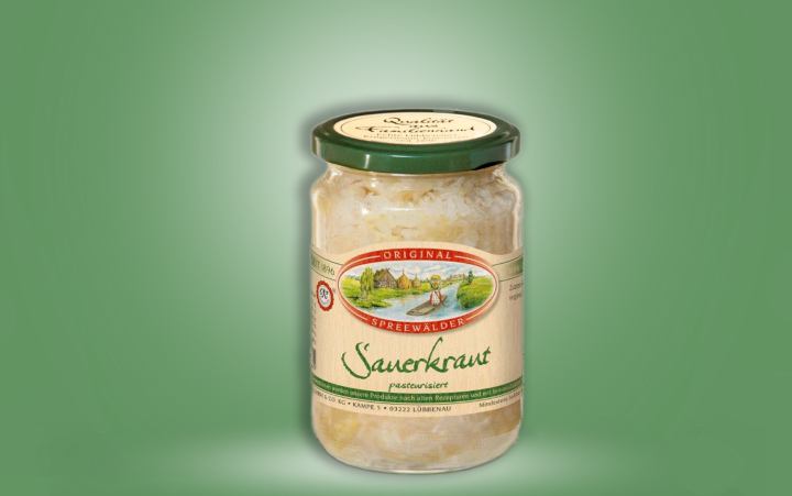 Sauerkraut Glas 370ml