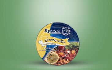 Scomber Mix - Makrelenfilets zerkleinert mit Gemüse und Tomatensauce 100g