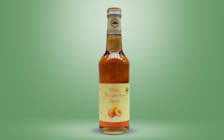 Wildmirabellen-Sirup Flasche 0,35l