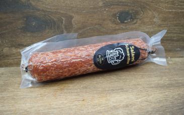 Schwarzbier-Salami ca. 200g