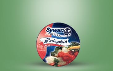 Sywan Heringsfilet Happen in Tomatendressing mit Süßungsmittel Dose 100g