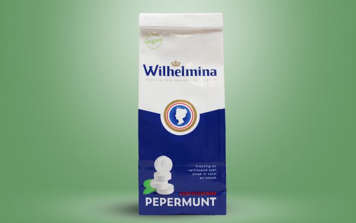 Wilhelmina Pepermunt Tüte 200g