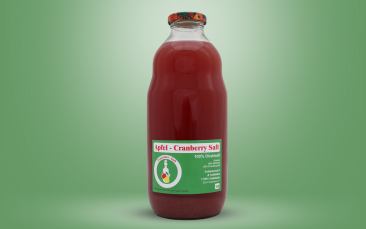 Apfel-Rote-Bete-Saft Flasche