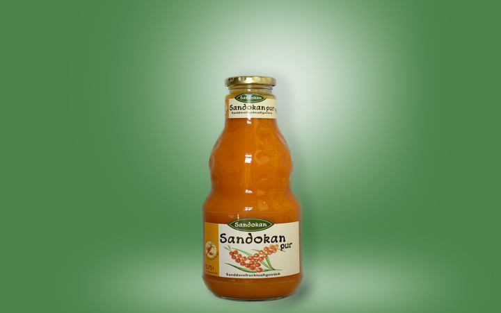 Sandokan pur Flasche 0,75l