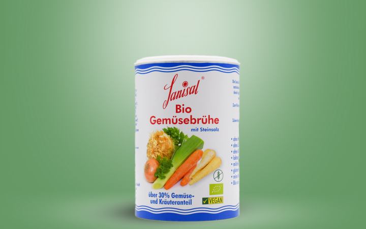 Bio-Gemüsebrühe mit Steinsalz 275g