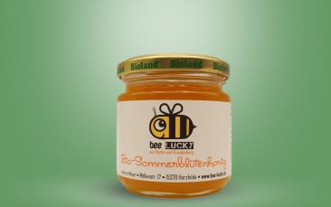 Bio-Sommerblütenhonig Glas 250g