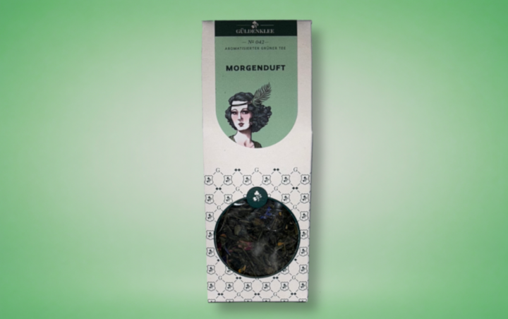 Morgenduft-Tee Tüte 50g - Aromatisierter Grüner Tee
