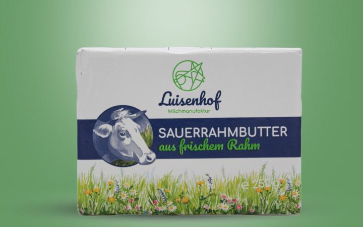 Bio-Sauerrahmbutter Stück 250g