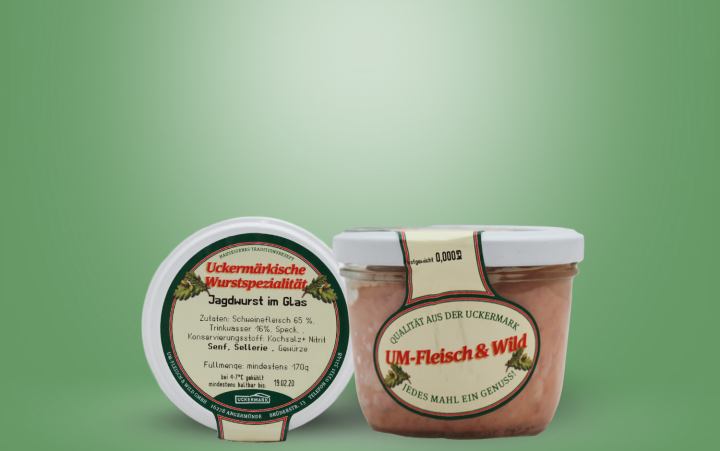 Jagdwurst im Glas 170g